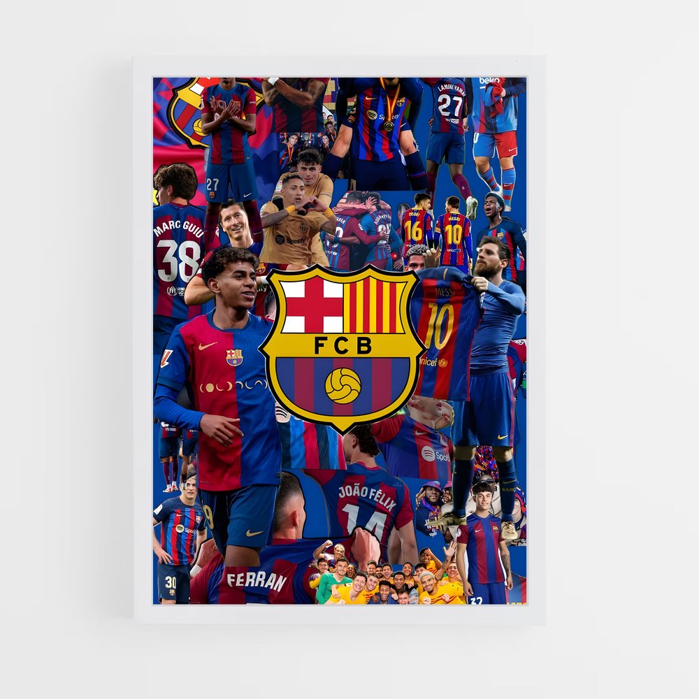 Poster Camp Nou Vibes (vue 3)